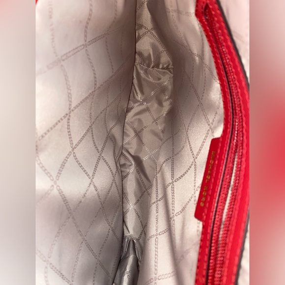 Michael Kors Red Tote Bag - Picture 12 of 15
